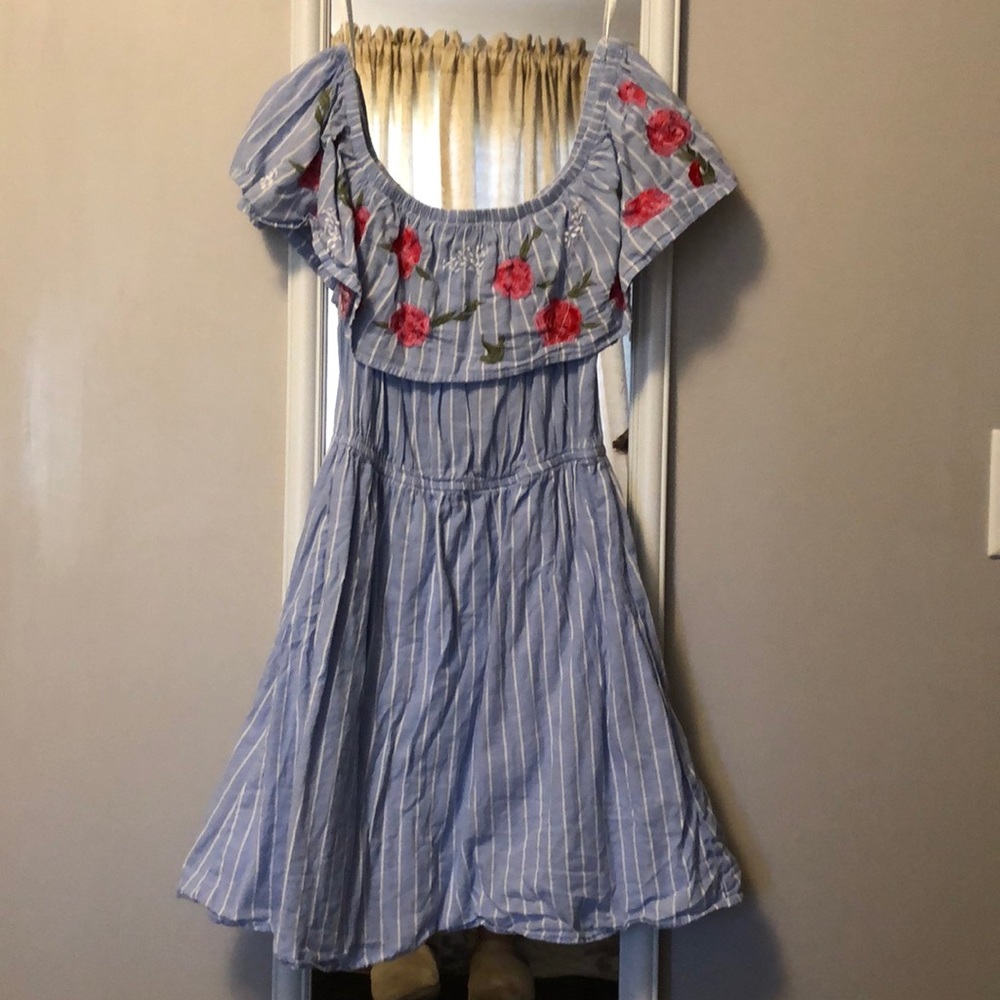 Floral mini dress